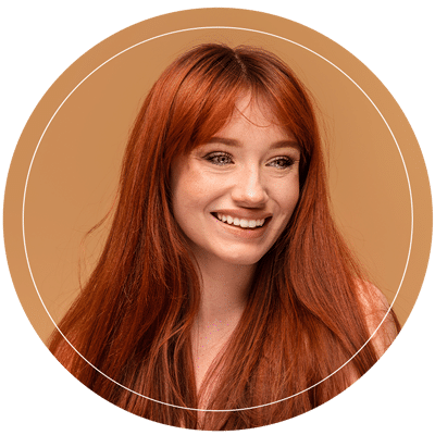 Happy young woman with healthy skin